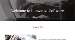 Desktop Screenshot of innovativesoftware.com